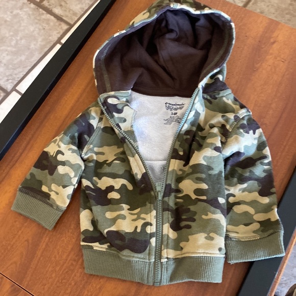 Garanimals 3 to 6 months baby camouflage jacket/hoodie/coat - Picture 6 of 13